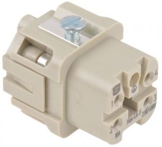 Contact insert for female HAN 4A 10A 0.75-1.5 mm2 connectors